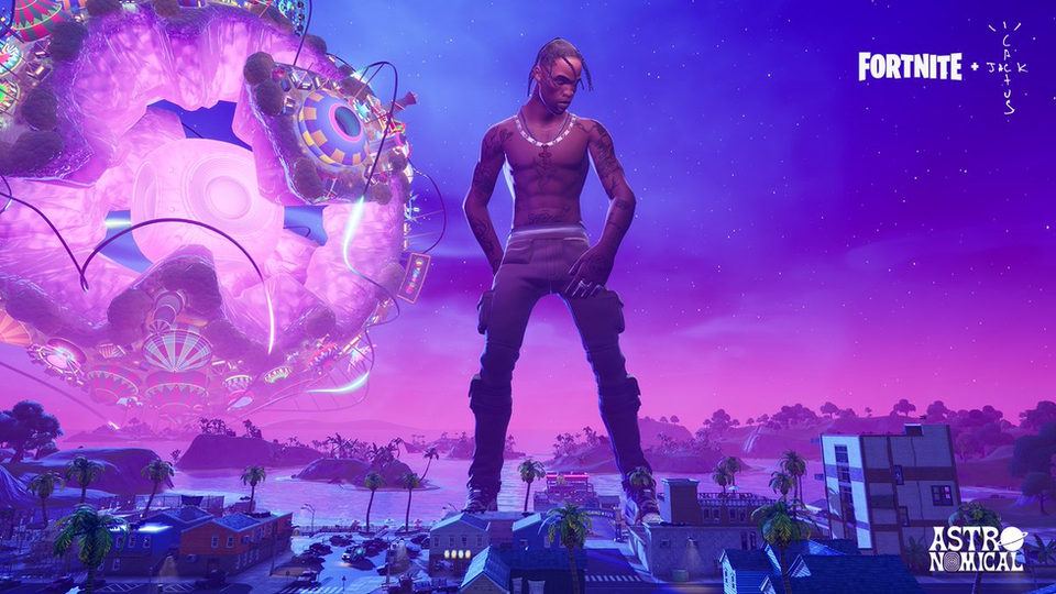 【Fortnite】トラヴィス・スコットゲーム内ライブ