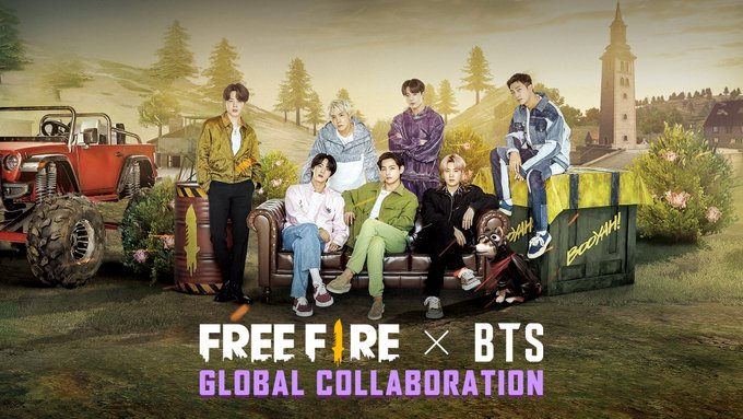 【Garena Free Fire】Free Fire × BTSコラボ