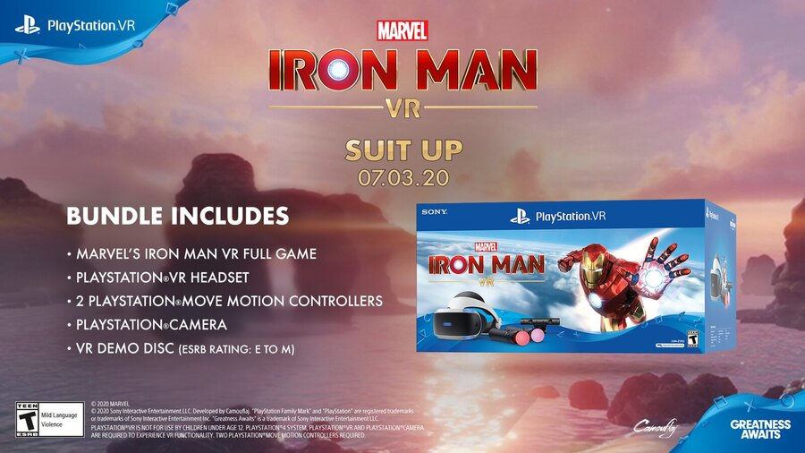 【Marvel's Iron Man VR】TVコマーシャルとPSVRハードバンドルで新規層開拓