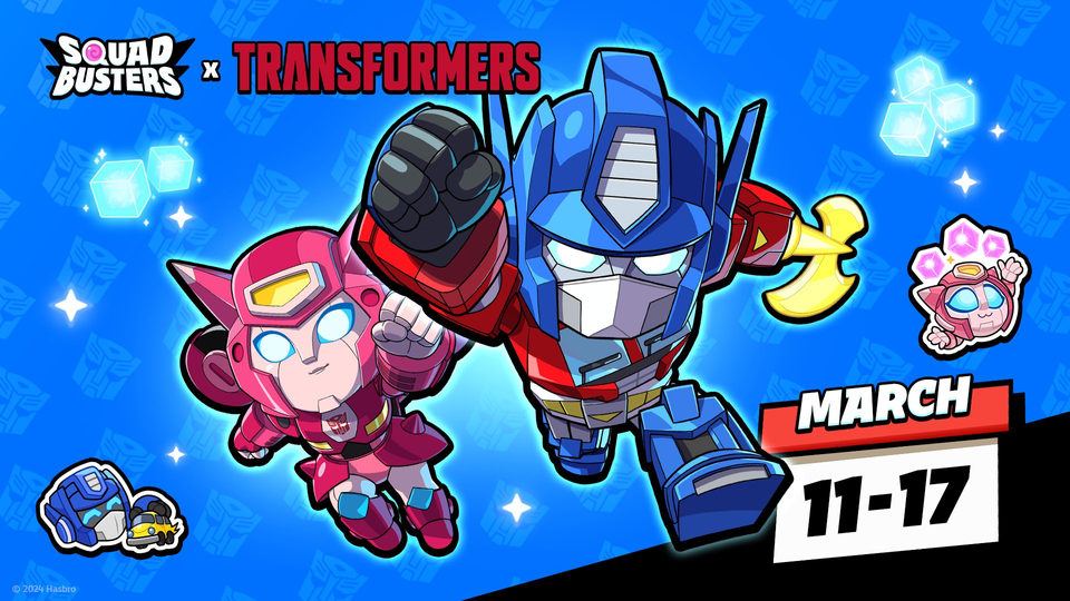 【スクワッド・バスターズ】トランスフォーマーコラボ Xキャンペーン 第一弾