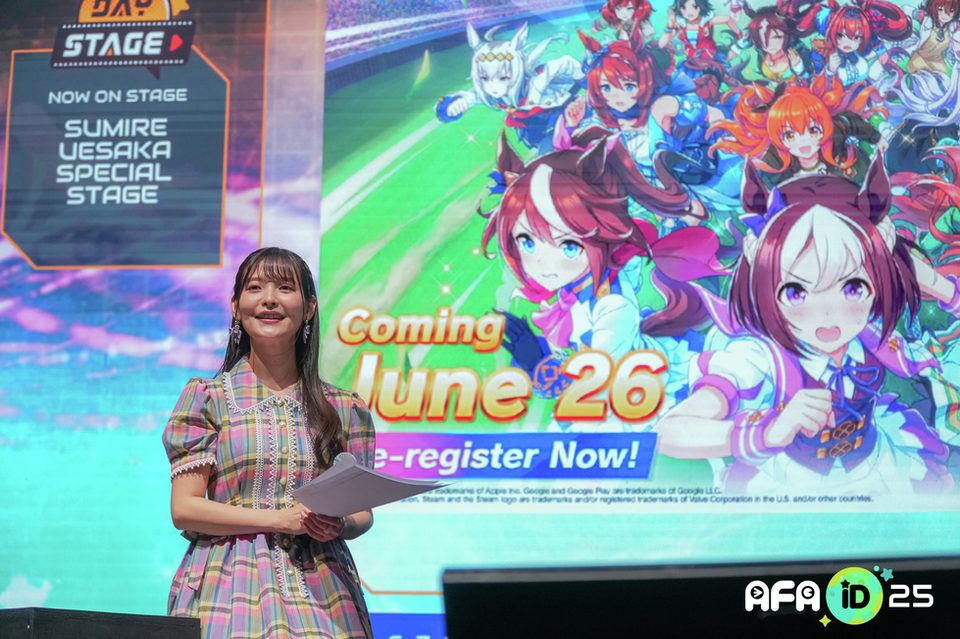 【ウマ娘 プリティーダービー】東南アジア最大級のアニメ・コミック・ゲームイベント「Anime Festival Asia Indonesia 2025」