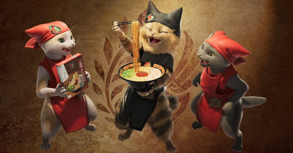 【モンスターハンターワイルズ】一蘭とUSJがゲーム内コラボ、一蘭のラーメンで食事スキル、USJは専用クエストと装備