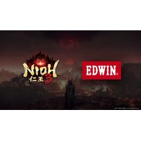 【仁王3】EDWINと作務衣ベースのブラックデニムでコラボ、ジャケットとパンツを妖怪ワッペン付きで発売